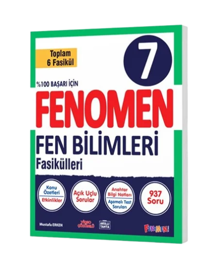 7. Sınıf Fen Bilimleri Fasikülleri (Toplam 6 Fasikül) Fenomen Yayınları