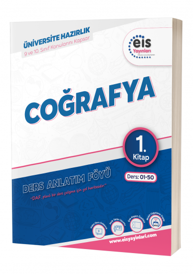 YKS Mavi Set DAF Coğrafya 1. Kitap Eis Yayınları