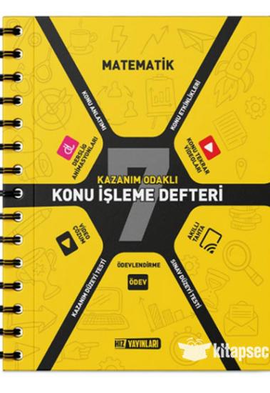 Hız Yayınları 7. Sınıf Matematik Etkinlik Defteri