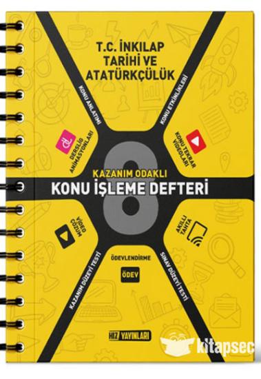 8. Sınıf T.C. İnkılap Tarihi Ve Atatürkçülük Etkinlik Defteri