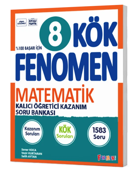 8. Sınıf Kök Matematik Soru Bankası Fenomen Yayınları