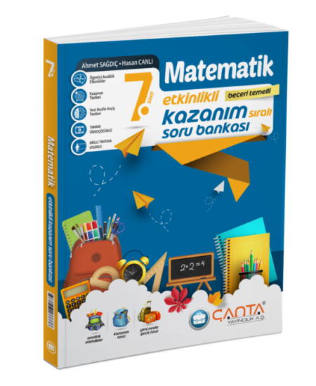 7. Sınıf Matematik Etkinlikli Kazanım Soru Bankası Çanta Yayıncılık