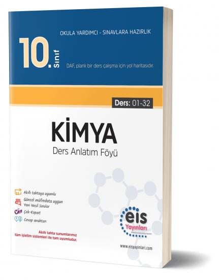 10. Sınıf Kimya Ders Anlatım Föyleri EİS Yayınları