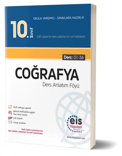 10. Sınıf Coğrafya Ders Anlatım Föyleri EİS Yayınları