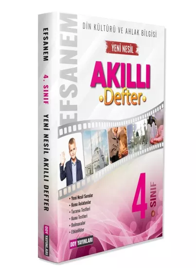 Ddy Yayınları 4. Sınıf Efsanem Akıllı Defter