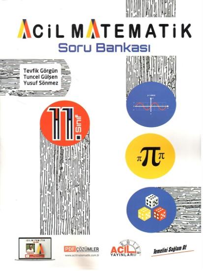 11. Sınıf Acil Matematik Soru Bankası Acil Yayınları