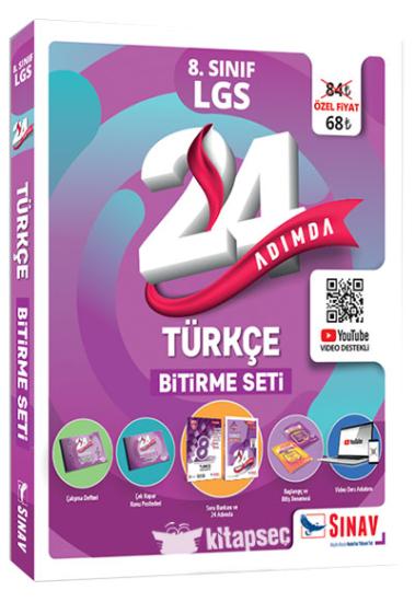 8. Sınıf LGS Türkçe Bitirme Seti Sınav Yayınları