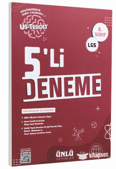 8. Sınıf Us-Teroit 5’Li Lgs Denemesi