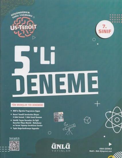 7. Sınıf Us-Teroit 5’Li Deneme