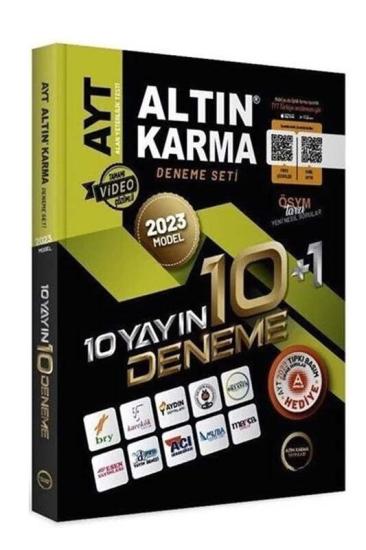 2023 Model Ayt 10 Yayın 10 Deneme + Son 1 Yıl Çıkmış Sorular