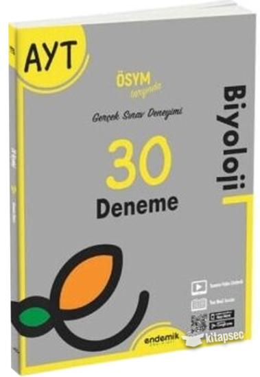 2022 Ayt Biyoloji 30’Lu Deneme Sınavı