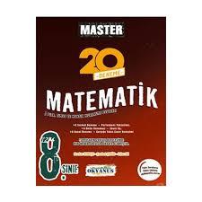 8. Sınıf Master 20 Matematik Denemesi