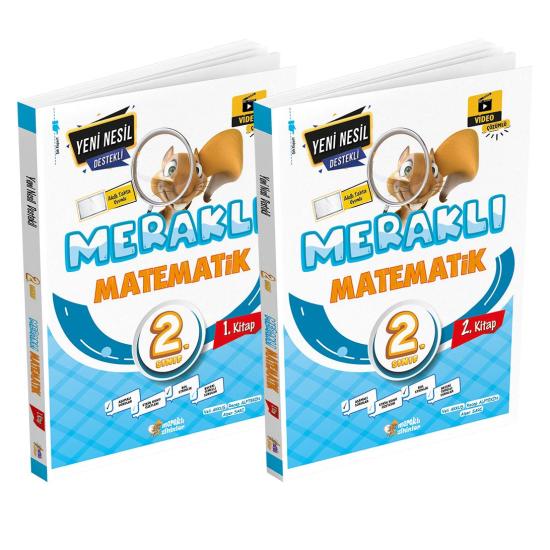 2. Sınıf Meraklı Zihinler Matematik 1-2 Yeni Nesil Soru Bankası