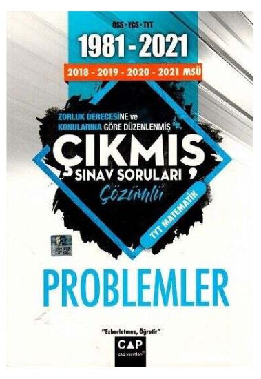 Çıkmış Sınav Soruları 20 Yıl Problemler