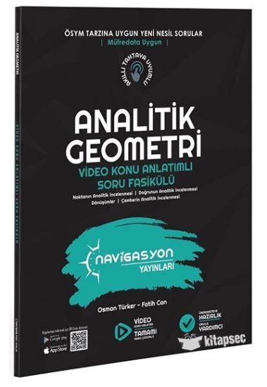 12. Sınıf Analitik Geometri Video Konu Anlatımlı Soru Fasikülü