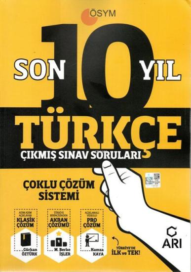 Arı 12. Sınıf Son 10 Yıl Türkçe Çıkmış Soruları 2020