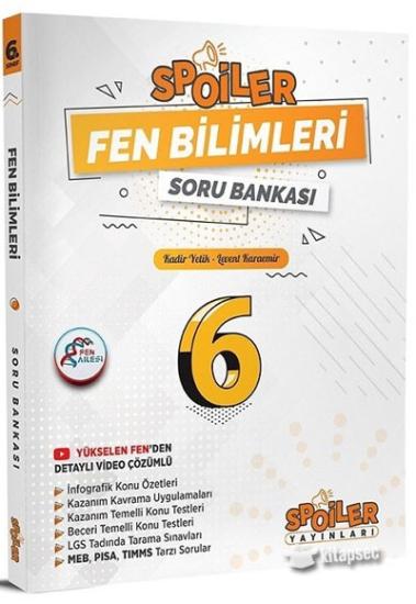 Spoiler 6. Sınıf Fen Bilimleri Soru Bankası