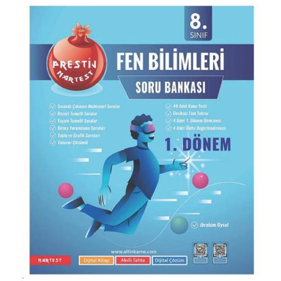 8. Sınıf 1. Dönem Prestij Fen Bilimleri Soru Bankası (Kampanyalı)