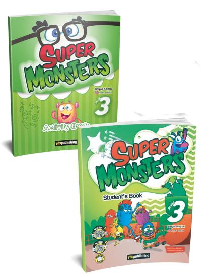 3. Sınıf Super Monsters Grade 3 S.B + A.B YDS Publishing