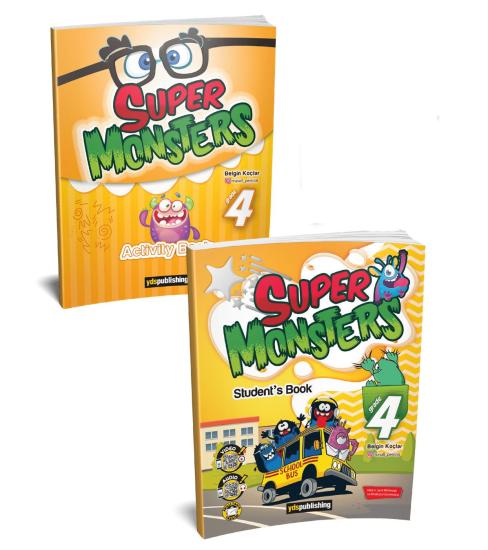 4. Sınıf Super Monster Grade 4 S.B + A.B YDS Publishing