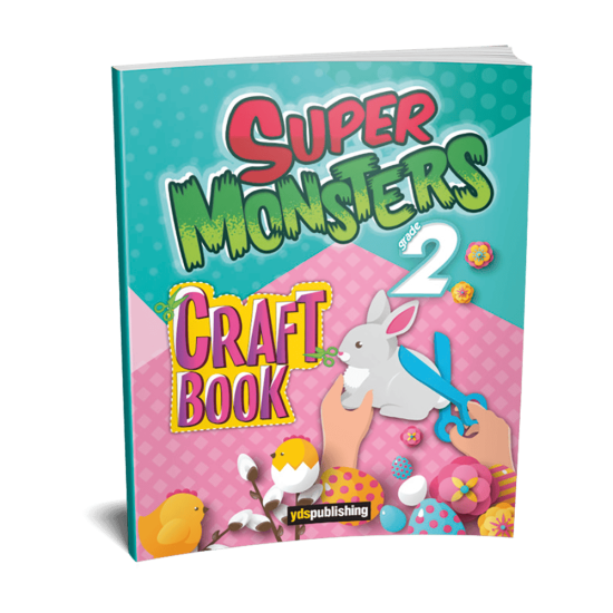 2. Sınıf Super Monsters Craft Book 2 YDS Publishing