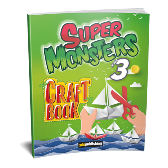 3. Sınıf Super Monsters Craft Book 3 YDS Publishing