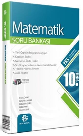 10. Sınıf Matematik Soru Bankası Bilgi Sarmal Yayınları