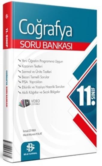 11. Sınıf Coğrafya Soru Bankası Bilgi Sarmal Yayınları