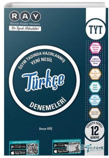 Toprak Yayınları Tyt Türkçe Deneme Kitabı