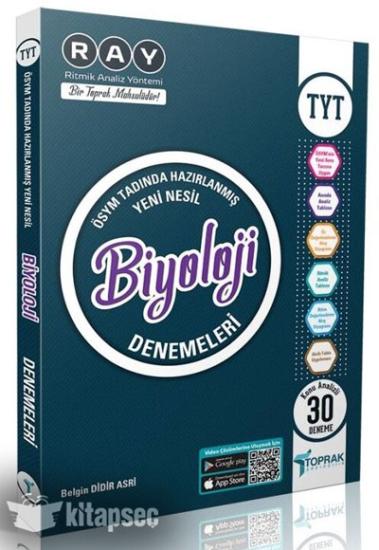 Toprak Yayınları Tyt Biyoloji Deneme Kitabı