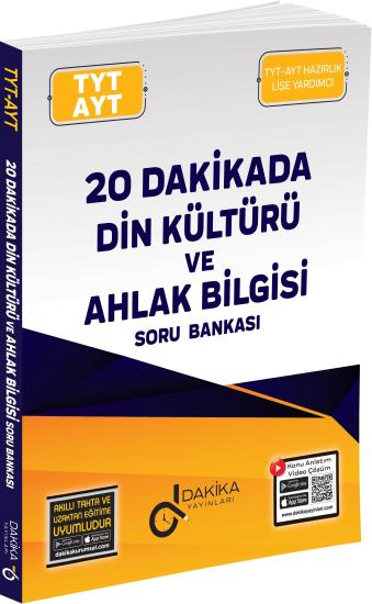 20 Dakikada TYT - AYT Din Kültürü Soru Bankası Dakika Yayınları