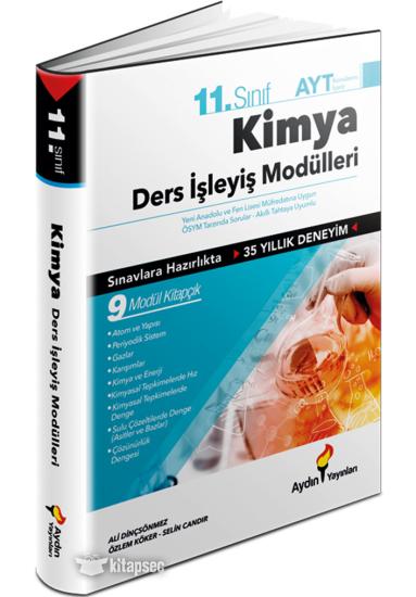 11. Sınıf Aydın Kimya Ders İşleyiş Modülleri