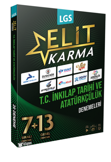 Elit Karma 8. Sınıf İnkılap Tarihi 20 Branş Denemes