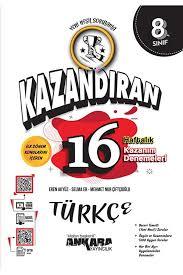 Lgs Kazandıran 16 Haftalık Türkçe Kazanım Denemeleri