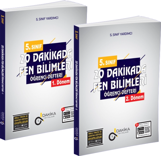 20 Dakikada 5. Sınıf Fen Bilimleri Öğrenci Defteri Dakika Yayınları