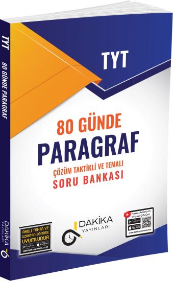 TYT 80 Günde Paragraf Soru Bankası Dakika Yayınları