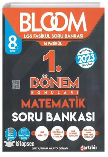 8. Sınıf Bloom 1. Dönem Konuları Matematik Soru Bankası