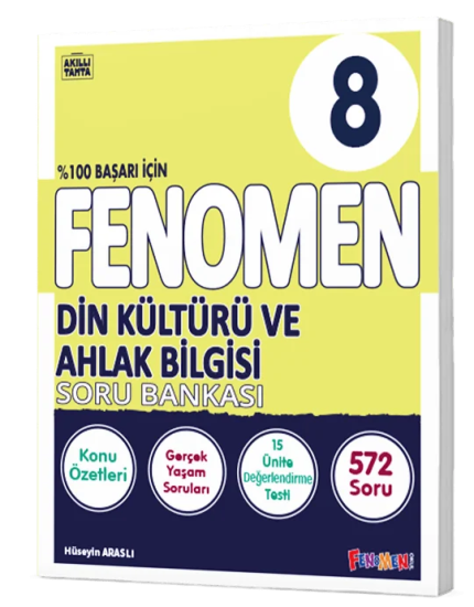 8. Sınıf Din Kültürü Ve Ahlak Bilgisi Soru Bankası Fenomen Yayınları