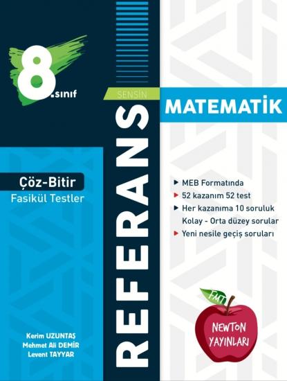 8. Sınıf Referans Matematik Çöz Bitir Fasikül Testler Newton Yayınları