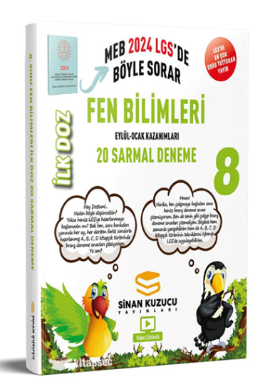 8. Sınıf Fen Bilimleri Sarmal Deneme ( İlk Doz )