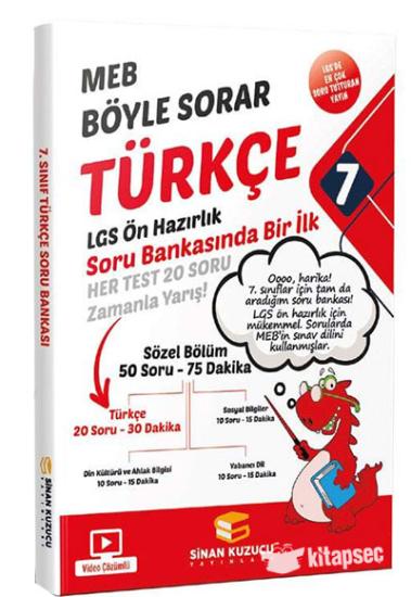 Sinan Kuzucu 7. Sınıf Türkçe Soru Bankası