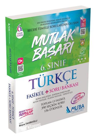 1756 Mb 6. Sınıf Türkçe Fasikül + Soru Bankası