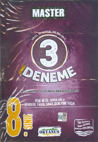 8. Sınıf Master 3 Deneme