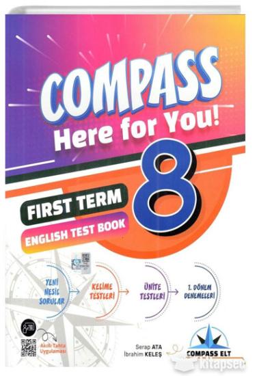 8. Sınıf First Term English Test Book Compass Elt