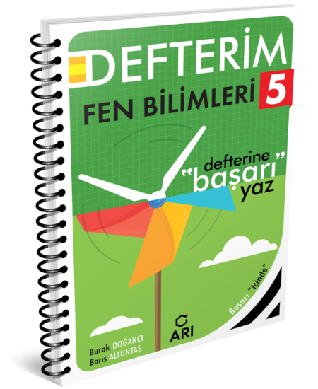 5. Sınıf Fenito Fen Bilimleri Defterim Arı Yayıncılık