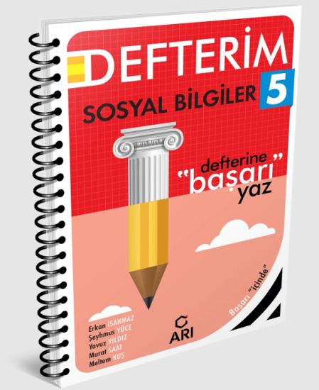 5. Sınıf Sosyalimo Sosyal Bilgiler Defterim Arı Yayıncılık