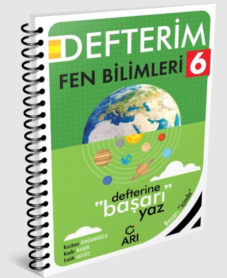 6. Sınıf Fenito Fen Bilimleri Defterim Arı Yayıncılık