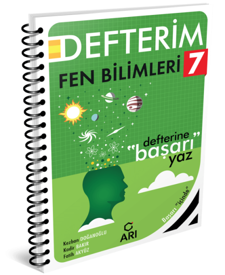 7. Sınıf Fenito Fen Bilimleri Defterim Arı Yayıncılık