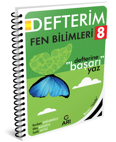 8. Sınıf Fenito Fen Bilimleri Defterim Arı Yayıncılık