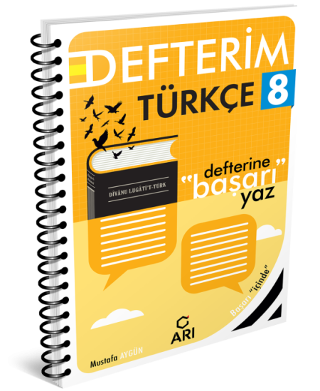 8. Sınıf TürkçeMino Türkçe Defterim Arı Yayıncılık